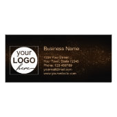 Sparkling Happy New Year 2026 Fireworks Discount ラックカード (裏面)