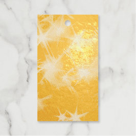 Sparkling Holiday Lights Foil Gift Tag ギフトタグ