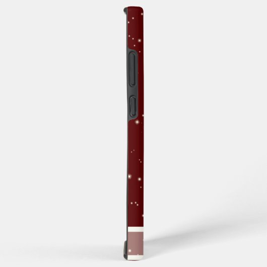 Sparkling Merry Christmas Ornament Samsung Galaxyケース (右側面)