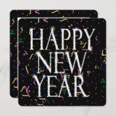 Sparkling New Years 招待状 (正面/裏面)