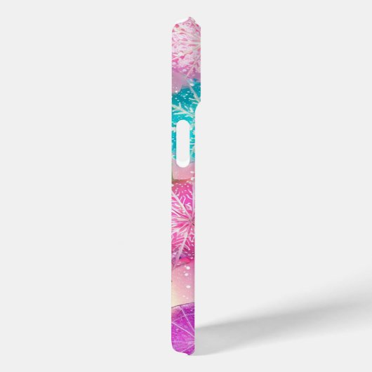 Sparkling Pastel Snowflake Case-Mate iPhoneケース (裏面 / 右)