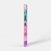 Sparkling Pastel Snowflake Samsung Galaxyケース (右側面)