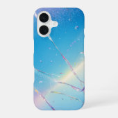 Sparkling Rainbow Ribbons Phone Case iPhone 16ケース (裏面)