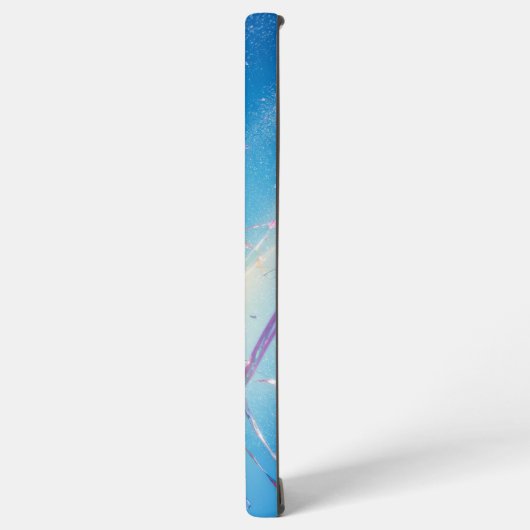 Sparkling Rainbow Ribbons Phone Case Samsung Galaxyケース (左側面)