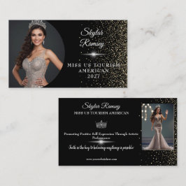 Sparkling Sand Pageant Business Card 名刺