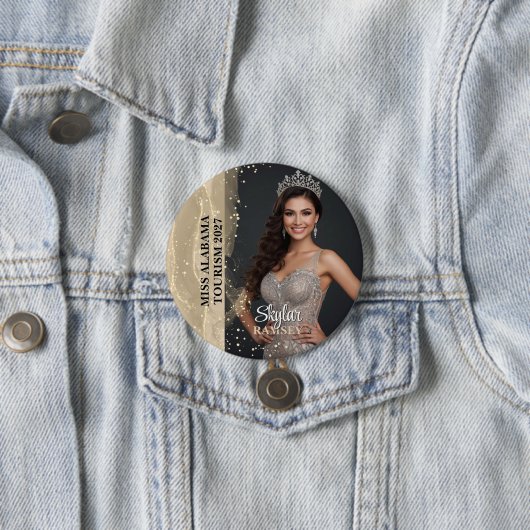 Sparkling Sand Pageant Photo Button 缶バッジ (インサイチュ)