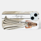 Sparkling Sand Pageant Portrait Blonde Case-Mate iPhoneケース (裏面 (横))