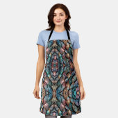 Sparkling Scales エプロン (着用した状態)