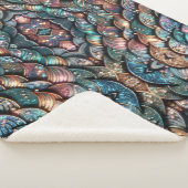 Sparkling Scales シェルパブランケット (3/4)