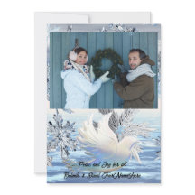Sparkling Snowflakes Dove of Peace Christmas