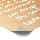 Sparkling Strawberry Art ポスター (角)