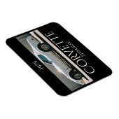 Sparkling White '75 Corvette マグネット (右側)