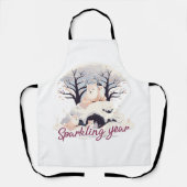 Sparkling year エプロン (正面)