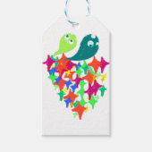 Sparkling Yeti Monster ギフトタグ (正面)