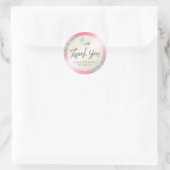 Sparklyホログラフィックグリッターご購入ありがとうございます ラウンドシール (バッグ)