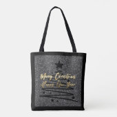 Sparkly Black Tote トートバッグ (裏面)