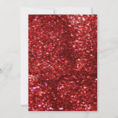 Sparkly Christmas Save the Date Wedding Cards セーブザデート (裏面)