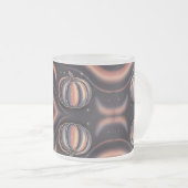 Sparkly Frosted Glass Halloween Mug フロストグラスマグカップ (正面右)