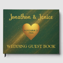 Sparkly Gold and Green Mystical 