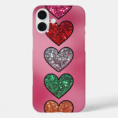 Sparkly Heart Love Case Case-Mate iPhoneケース (裏面)