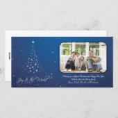 Sparkly Joyフォトカード シーズンカード (正面/裏面)