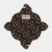 Sparkly leaves Thanksgiving leftovers Custom text フェイバーボックス (折り畳みなし)