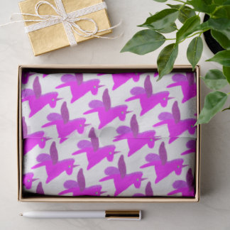 Sparkly magenta unicorn glitter pegasus 薄葉紙