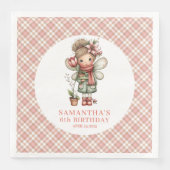 Sparkly Pastel Fairy Floral 5th Birthday Party   (正面)