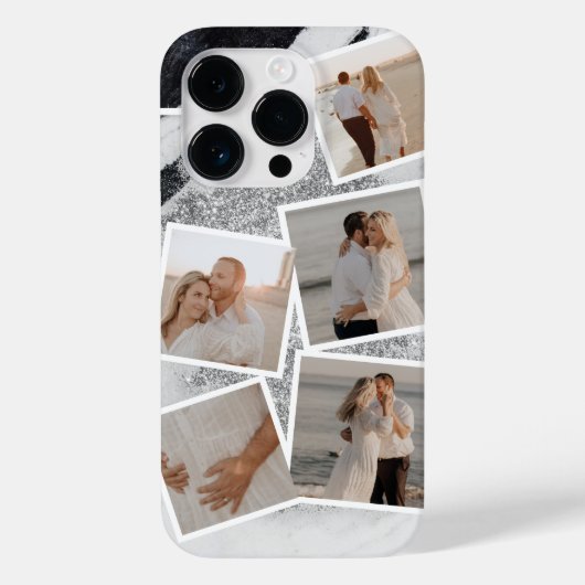 Sparkly Photo Collage Iphone 14ケース Case-Mate iPhoneケース (裏面)