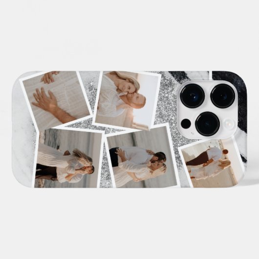 Sparkly Photo Collage Iphone 14ケース Case-Mate iPhoneケース (裏面 (横))