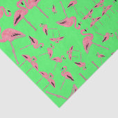 Sparkly pink flamingo glitter heart 薄葉紙 (詳細)