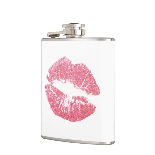 Sparkly Pink Lips フラスク (左)