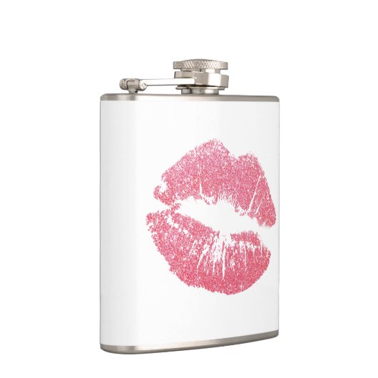 Sparkly Pink Lips フラスク (右)