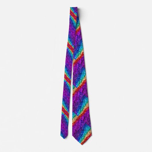 Sparkly Rainbow Tie ネクタイ (裏面)