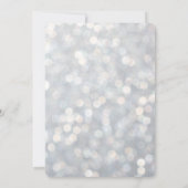 Sparkly Silver卒業クラス写真発表 案内状 (裏面)