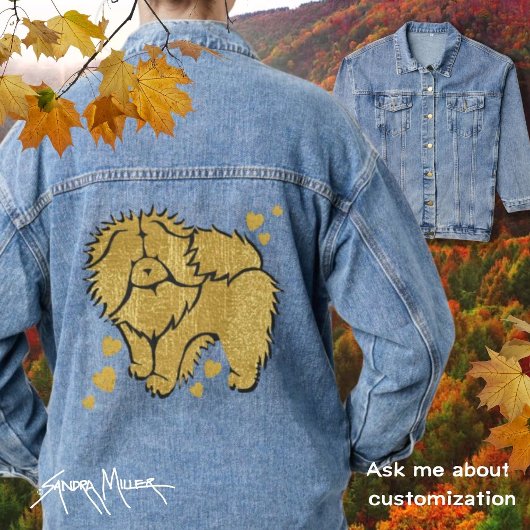 SPARKLY THANGラフ・チャウフェイク冶金 デニムジャケット