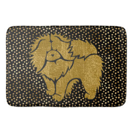 SPARKLY THANG Chow faux metallic crate/bath mat  バスマット