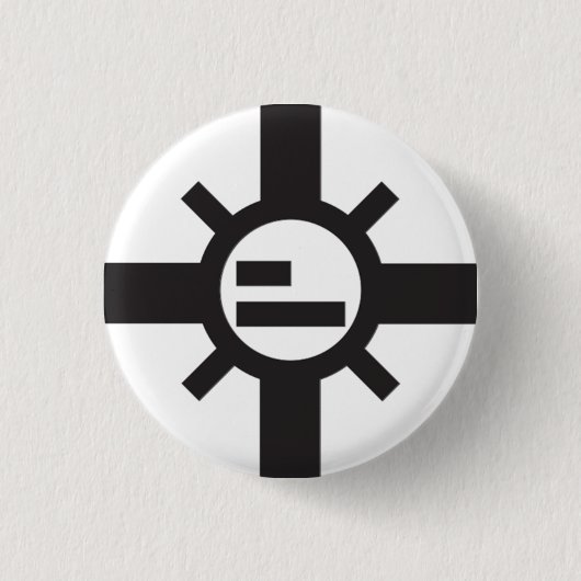 Sparko日曜日ボタン 缶バッジ (正面)