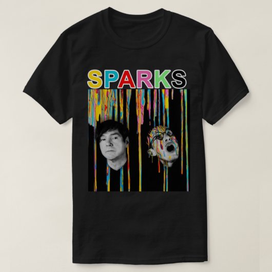 Sparksバンド、おもしろいエッセンシャルTシャツ Tシャツ (デザイン正面)
