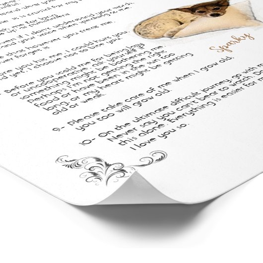 SPARKY a – ポスター (角)