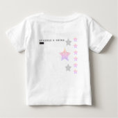 SPARLKE & SHINE Tシャツ (裏面)