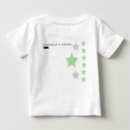 SPARLKE & SHINE Tシャツ (裏面)