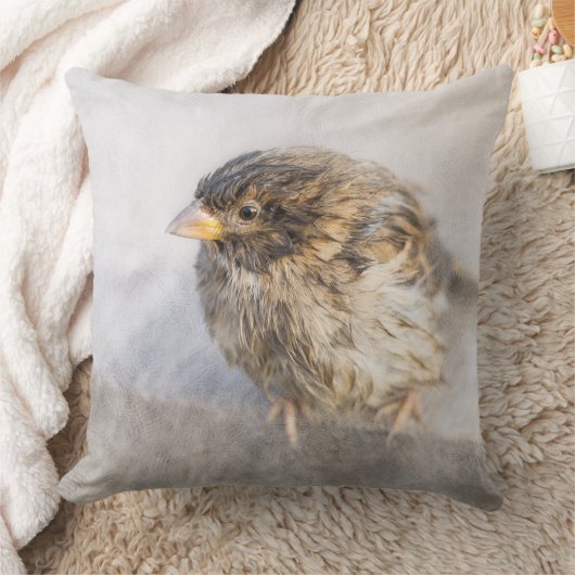 Sparrow – 天気予報エピック失敗 クッション (ブランケット)