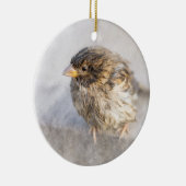 Sparrow – 天気予報エピック失敗 セラミックオーナメント (右)