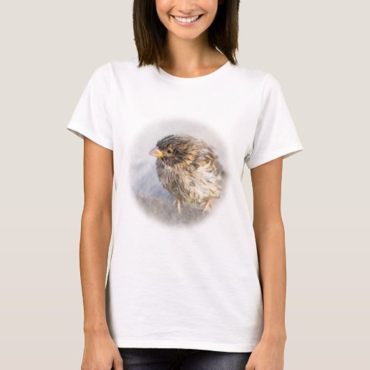 Sparrow – 天気予報エピック失敗 tシャツ (正面)
