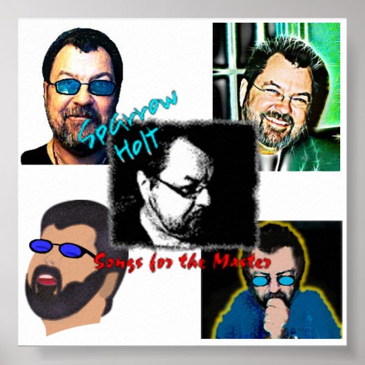 Sparrow Holt 「マスターのための歌」ポスター ポスター (正面)