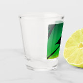Sparrow Silhouette On Limonene ショットグラス (左)