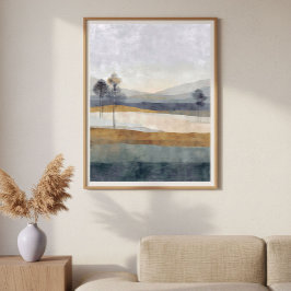 Sparse Trees Horizon Minimal Abstract Landscape ポスター