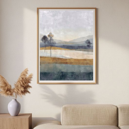 Sparse Trees Horizon Minimal Abstract Landscape ポスター