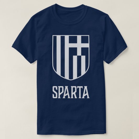 Sparta, Greece - Greek Pride, Hellas  Tシャツ (デザイン正面)